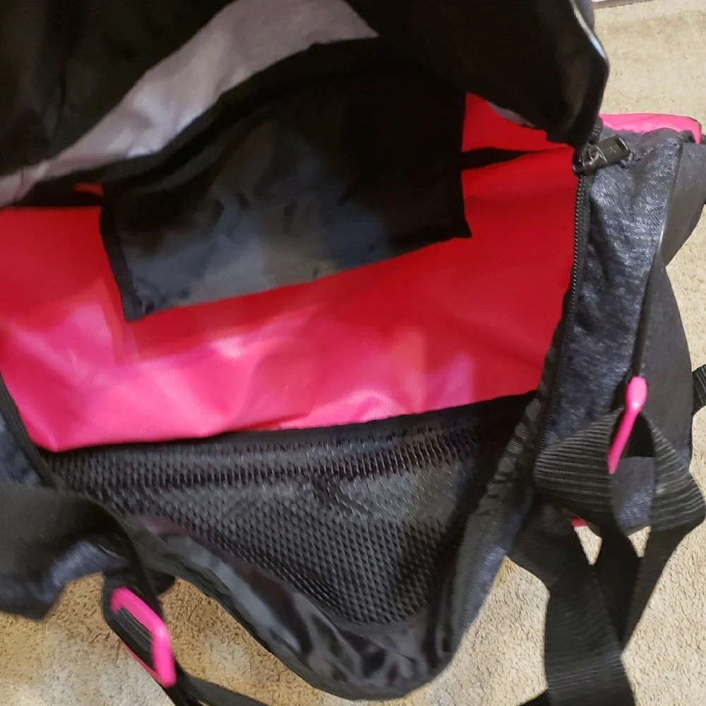 COPY - Adidas Pink and Gray Duffle Bag